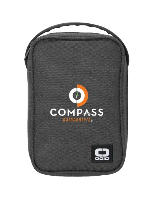 OGIO Grey Vault Travel Organizer w/Compass Logo