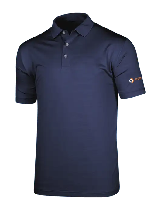 Callaway Vibrant Navy Ventilated Polo w/Security Logo