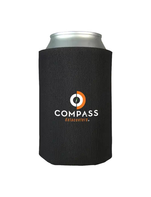 Black Foam Coolie w/Compass Logo