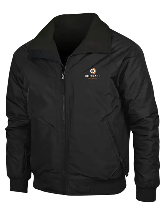 True Black/True Black Classic Challenger Jacket w/Compass Logo