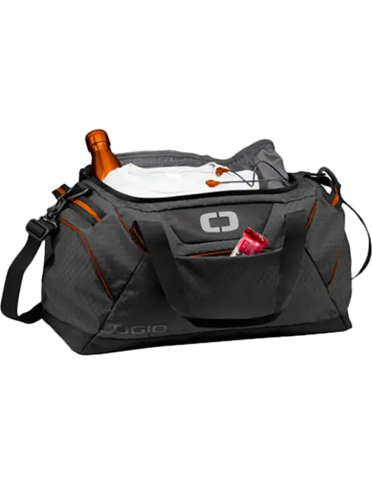 OGIO Tarmac/Orange Catalyst Duffle
 w/Compass Logo