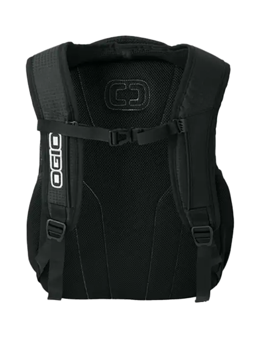 OGIO Black/Silver Excelsior Laptop Backpack w/Compass Logo