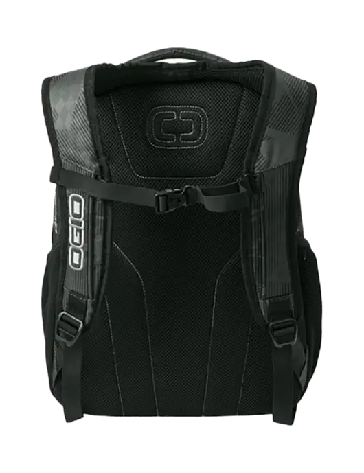 OGIO Race Day Silver Excelsior Laptop Backpack w/Compass Logo